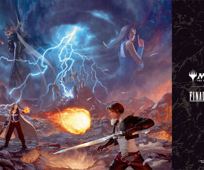 『MTG-FF』プレイヤーズラバーマット MFR-10 シーン・ボックス・アート《運命の予兆》