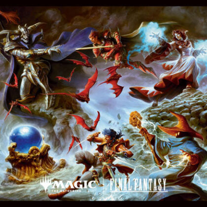 『MTG-FF』 プレイヤーズカードスリーブMFS-82 シーン・ボックス・アート《カオス神殿のガーランド》