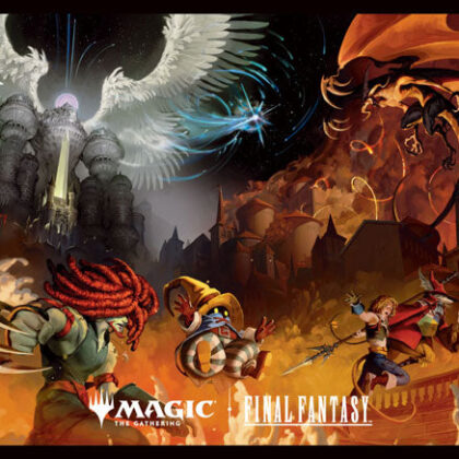 『MTG-FF』プレイヤーズカードスリーブMFS-84 シーン・ボックス・アート《アレクサンドリアの戦い》