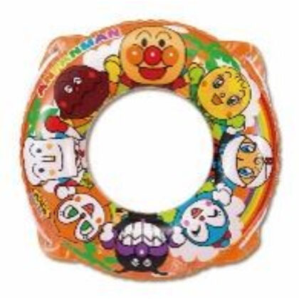 アンパンマン 50cmロープ付きうきわ (附麵包超人 50 公分繩子)