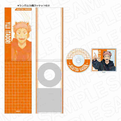 (s)呪術廻戦 シングルCD風アクリルスタンド 虎杖悠仁遊園地Ver.