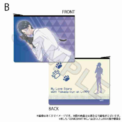 (s)山田くんとLv999の恋をする フラットポーチ ニャンコーデVer. B