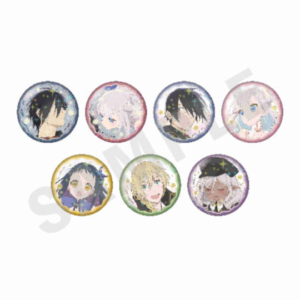 (s)かつて魔法少女と悪は敵対していた。 トレーディングキラキラ缶バッジ