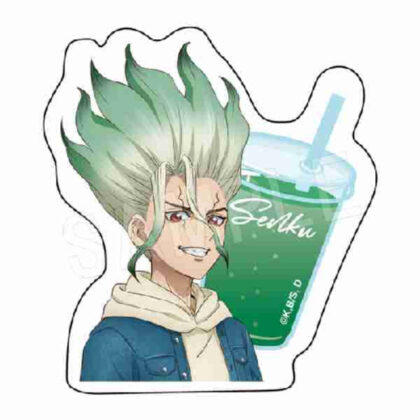 (s)Dr.STONE ダイカットステッカー デニムVer. 石神千空 送料別880円
