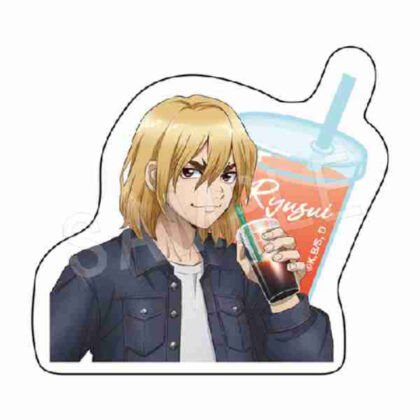 (s)Dr.STONE ダイカットステッカー デニムVer. 七海龍水 送料別880円