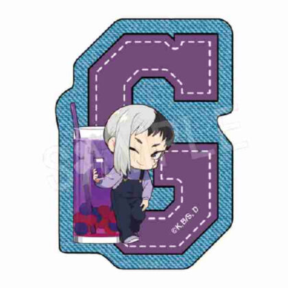 (s)Dr.STONE ダイカットステッカー ミニキャラ デニムVer.あさぎりゲン 送料別880円