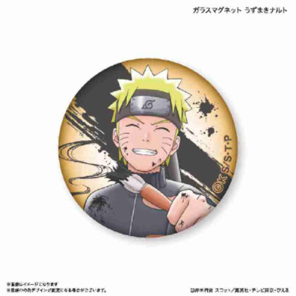(s)NARUTO-ナルト- 疾風伝 ガラスマグネット うずまきナルト 送料別880円