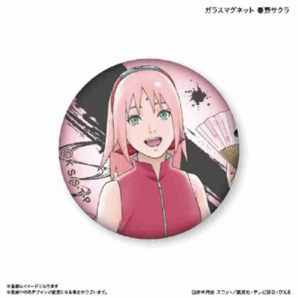 (s)NARUTO-ナルト- 疾風伝 ガラスマグネット 春野サクラ 送料別880円