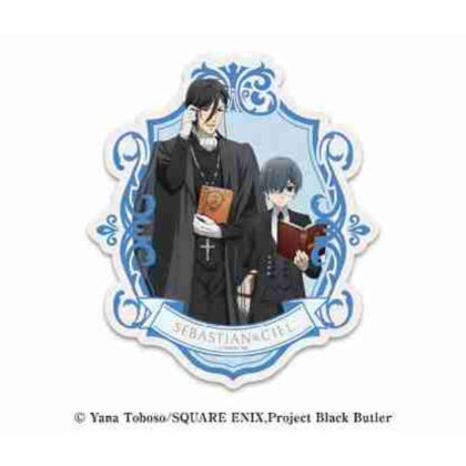 TVアニメ『黒執事 -寄宿学校編』 トラベルステッカー 3.セバスチャン・ミカエリス&シエル・ファントムハイヴ