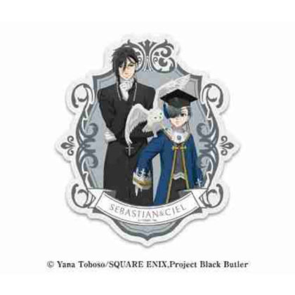 TVアニメ『黒執事 -寄宿学校編』 トラベルステッカー 6.セバスチャン・ミカエリス&シエル・ファントムハイヴ