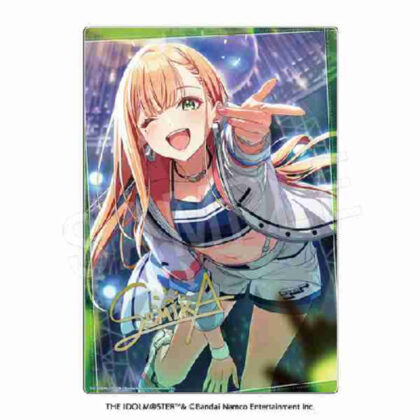 (s)学園アイドルマスター サイン入りアクリルアートパネル 紫雲清夏 送料別880円