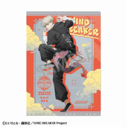 (s)WIND BREAKER A4シングルクリアファイル 梶蓮 チャイナアクション 送料別880円
