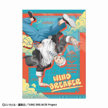 (s)WIND BREAKER A4シングルクリアファイル 梅宮一 チャイナアクション 送料別880円