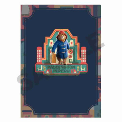 (s)パディントン シングルクリアファイル ネイビー 送料別880円