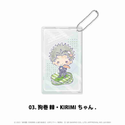 (s)劇場版 呪術廻戦 0×サンリオキャラクターズ クリアパスケース 03 狗巻棘・KIRIMIちゃん. 送料別880円