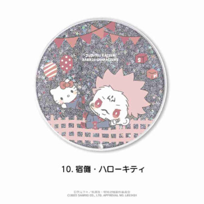 (s)呪術廻戦×サンリオキャラクターズ グリッターコースター 10宿儺・ハローキティ 送料別880円