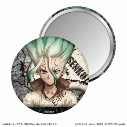 (s)Dr.STONE 缶ミラー 石神千空 送料別880円
