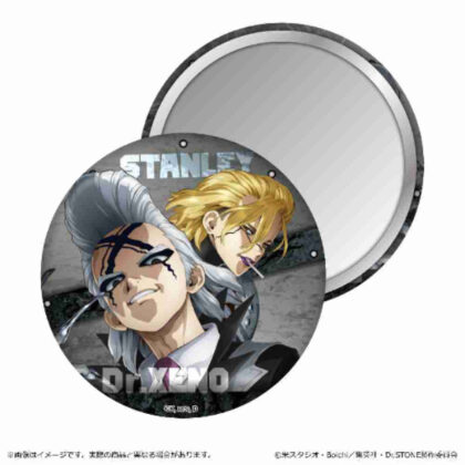 (s)Dr.STONE 缶ミラー Dr.ゼノ/スタンリー・スナイダー 送料別880円