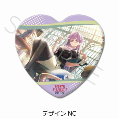(s)ラブライブ!蓮ノ空女学院スクールアイドルクラブ 第6弾 ハート型缶バッジ デザインNC 送料別880円