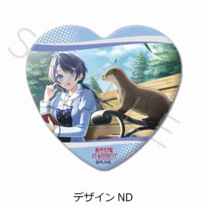 (s)ラブライブ!蓮ノ空女学院スクールアイドルクラブ 第6弾 ハート型缶バッジ デザインND 送料別880円