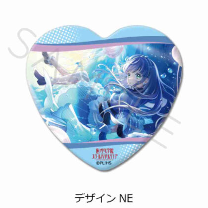 (s)ラブライブ!蓮ノ空女学院スクールアイドルクラブ 第6弾 ハート型缶バッジ デザインNE 送料別880円