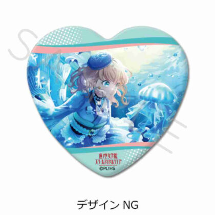 (s)ラブライブ!蓮ノ空女学院スクールアイドルクラブ 第6弾 ハート型缶バッジ デザインNG 送料別880円