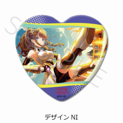 (s)ラブライブ!蓮ノ空女学院スクールアイドルクラブ 第6弾 ハート型缶バッジ デザインNI 送料別880円