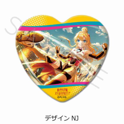 (s)ラブライブ!蓮ノ空女学院スクールアイドルクラブ 第6弾 ハート型缶バッジ デザインNJ 送料別880円
