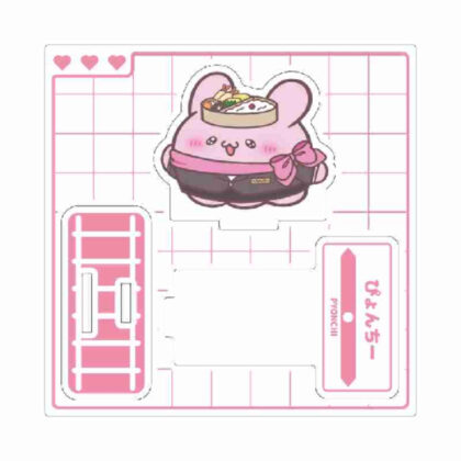 (s)アクリルスタンドプレート らぶいーず 02 ぴょんちーA(描き下ろしイラスト) 送料別880円