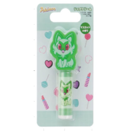 900054 ポケモン マスコット付きリップクリーム <ニャオハ>