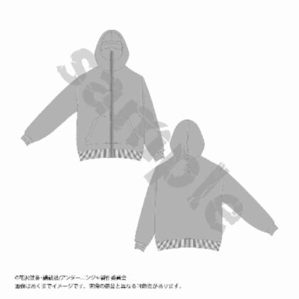 (s)アンダーニンジャ 摩利支天パーカー グレー Mサイズ 送料別880円