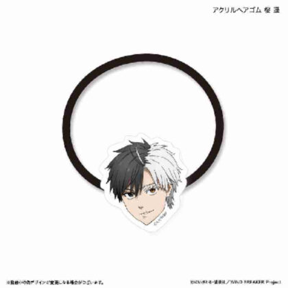 (s)WIND BREAKER アクリルヘアゴム 桜遥 送料別880円