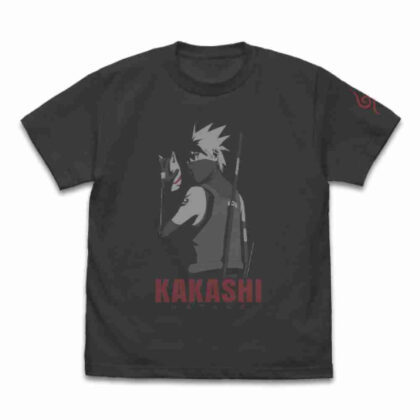 (s)NARUTO-ナルト- 疾風伝 はたけカカシ 暗部Ver.Tシャツ スミ M 送料別880円