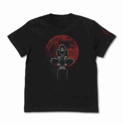 (s)NARUTO-ナルト- 疾風伝 うちはイタチ 暗部Ver.Tシャツ ブラック S 送料別880円