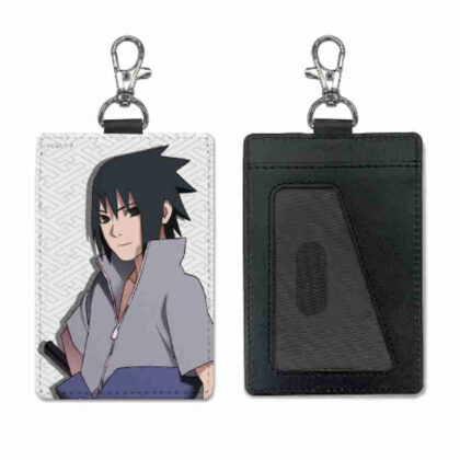 (s)NARUTO-ナルト- 疾風伝 うちはサスケ パスケース(ナスカン付き) 送料別880円