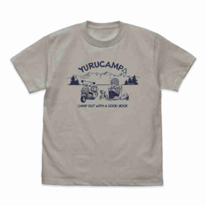 (s)ゆるキャン△ SEASON3 本を読む志摩リン Tシャツライトグレー XL 送料別880円