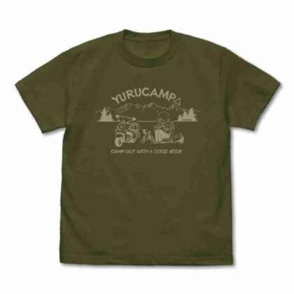 (s)ゆるキャン△ SEASON3 本を読む志摩リン Tシャツモス L 送料別880円