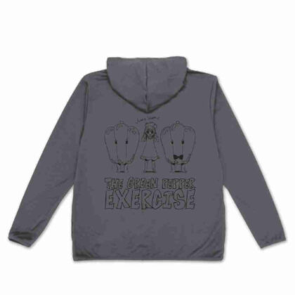 (s)【推しの子】 ピーマン体操 薄手ドライパーカーグレー XXL 送料別880円
