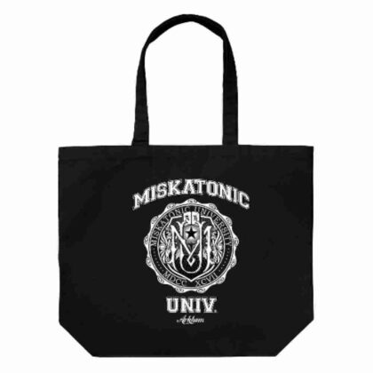 (s)ミスカトニック大学購買部 ミスカトニック大学 ラージトートブラック 送料別880円