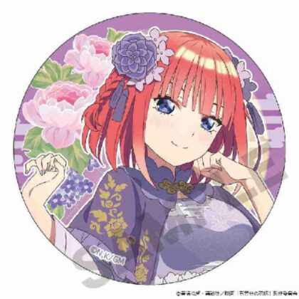 (s)映画 五等分の花嫁 缶バッジ 中野二乃 中華ロリータ 送料別880円