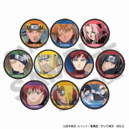 (s)NARUTO-ナルト- 疾風伝 トレーディング缶バッジ Vol.2 送料別880円
