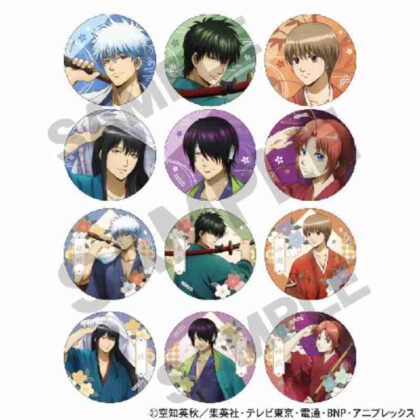 (s)銀魂 トレーディング缶バッジ 春の錦 送料別880円