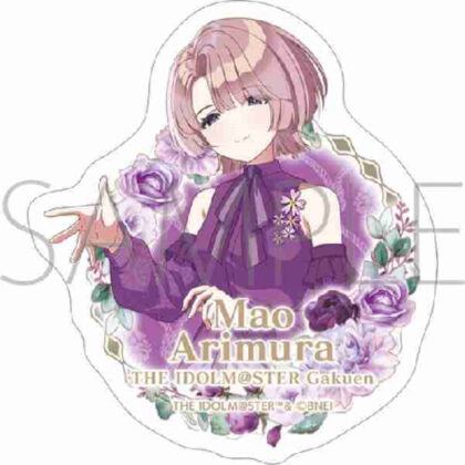 (s)学園アイドルマスター ステッカー 有村麻央 送料別880円