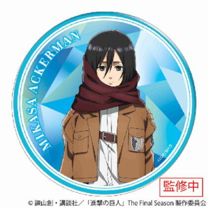 (s)進撃の巨人 アクリルコースター ミカサ・アッカーマン 送料別880円