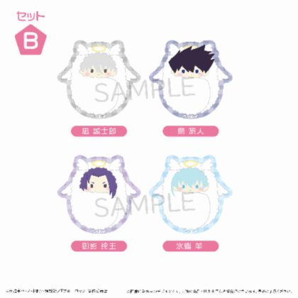 (s)ブルーロック くるみたぴぬいステッカーセット 天使Ver. B 送料別880円