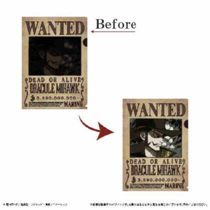 (s)ONE PIECE 手配書トリックファイル Vol.5 ミホーク 送料別880円