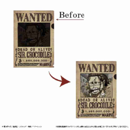 (s)ONE PIECE 手配書トリックファイル Vol.5 クロコダイル 送料別880円