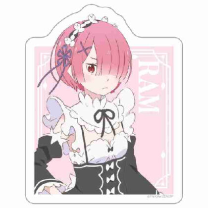 (s)Re:ゼロから始める異世界生活 ダイカットステッカー ラム 送料別880円