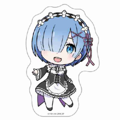(s)Re:ゼロから始める異世界生活 ダイカットステッカー レム デフォルメVer. 送料別880円
