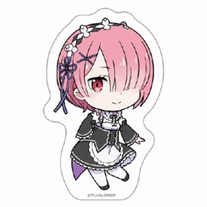 (s)Re:ゼロから始める異世界生活 ダイカットステッカー ラム デフォルメVer. 送料別880円